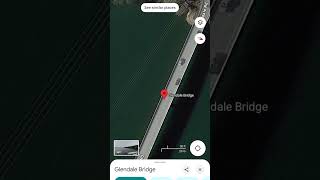 I found the deep Creek lake bridge on Google Earth