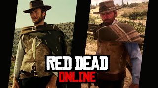 The Good, The Bad And The Ugly Final Duel recreated in Red Dead Online