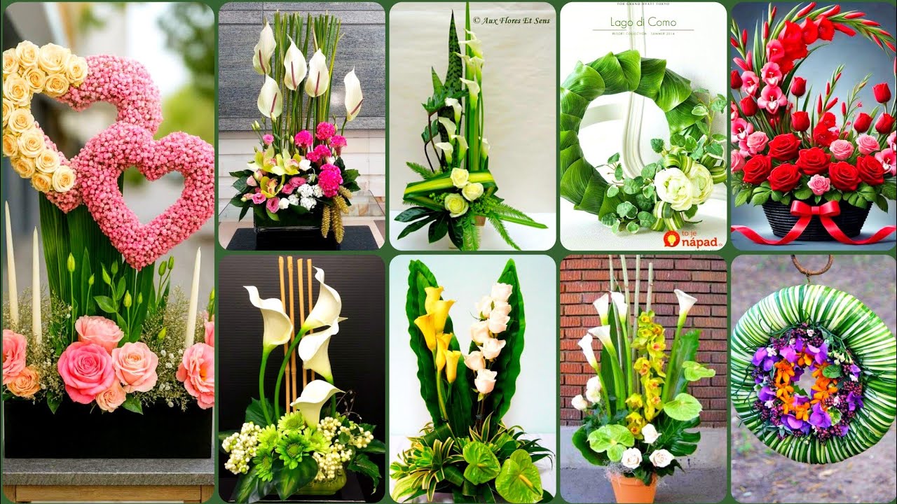 most beautiful ikebana floral Japanese flower centre pec arrgmant #trendingideas 2025