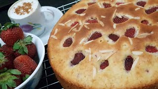 Strawberry Cake (کیک توت فرنگی)