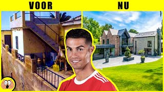 Top 10 Huizen van Voetballers - Toen en Nu | Ronaldo, Neymar, Messi