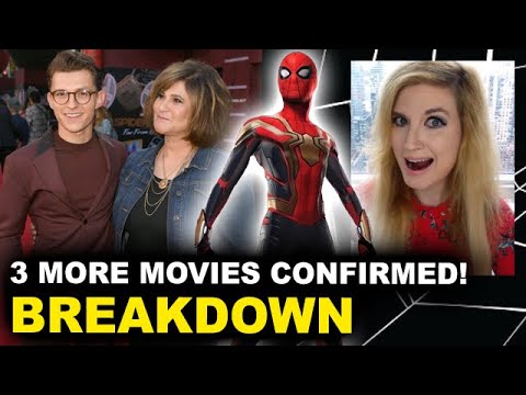 Tom Holland Spider-Man NEW Trilogy aka 3 More Movies CONFIRMED - Spider-Man 4 MCU Sony