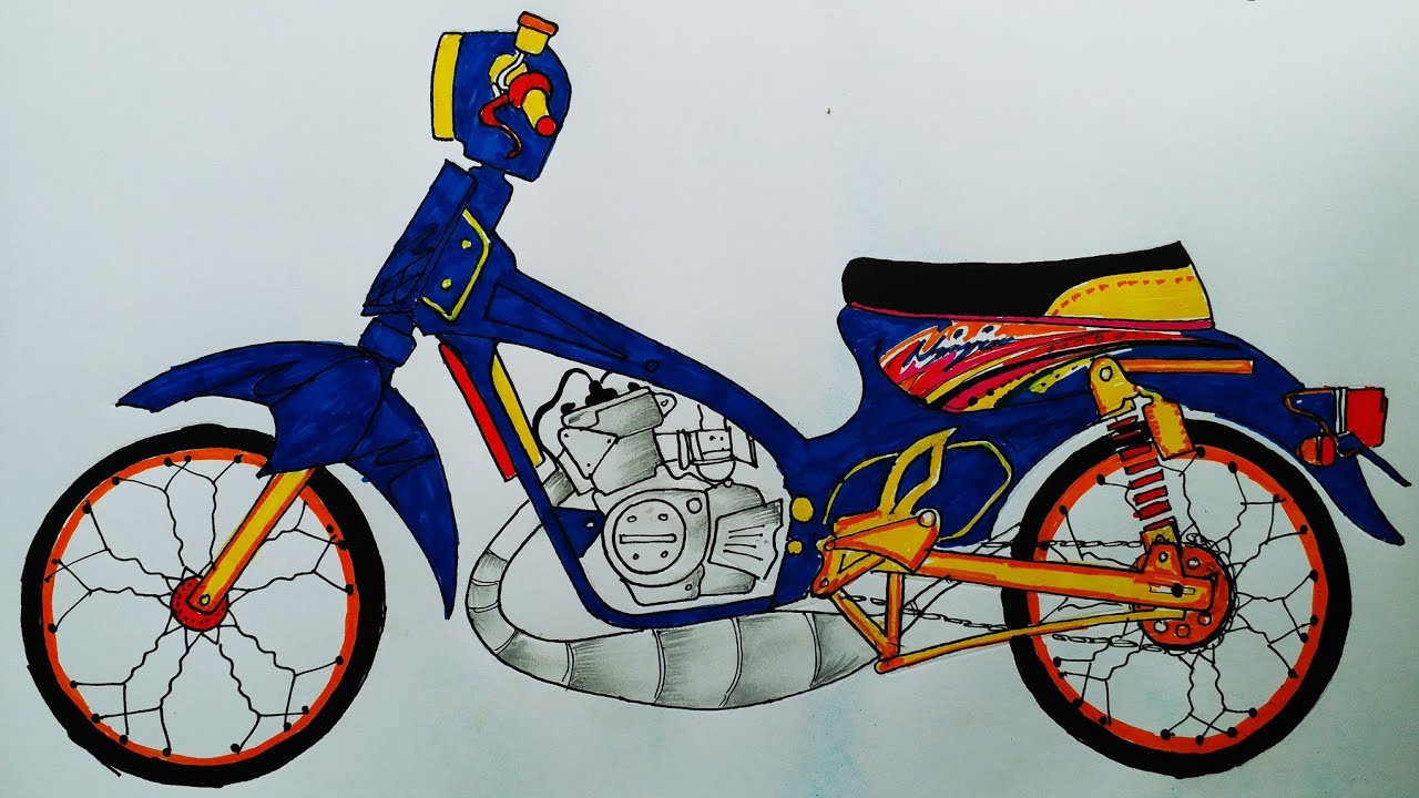 Gambar Kartun  Naik Motor  Lucu  Update Tiket