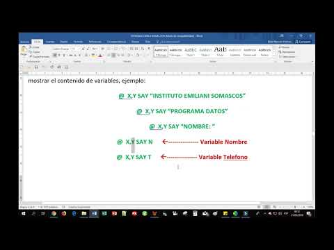 Programa Datos I - Visual Fox