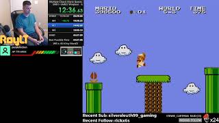 SMB1+SMB2J Warpless 42:49 [WR] @RoyLGamer