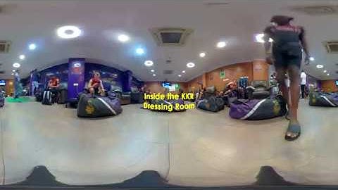 Dressing Room (360 Video) | Kolkata Knight Riders | VIVO IPL 2018