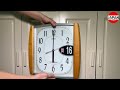 電波掛け時計 CITIZEN 4FY610 Radio wall clock with calendar カレンダー