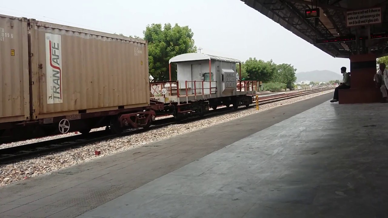 Rare! flat wagon car of Indian Railway YouTube