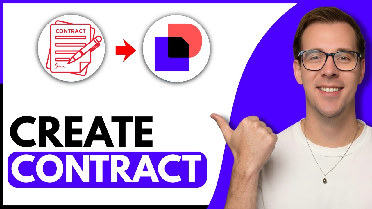 How To Make Contract With Docusign (Step By Step) - YouTube