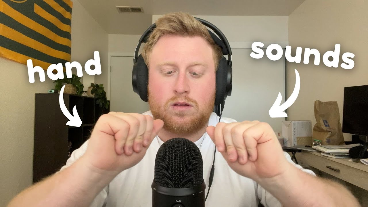 ASMR | Fast and Aggressive Hand Sounds w/ Rambles
