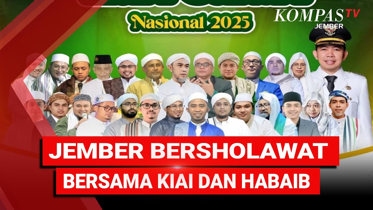 [LIVE] Jember Bersholawat Bareng Kiai Dan Habaib, Memperingati Hari Santri 2025
