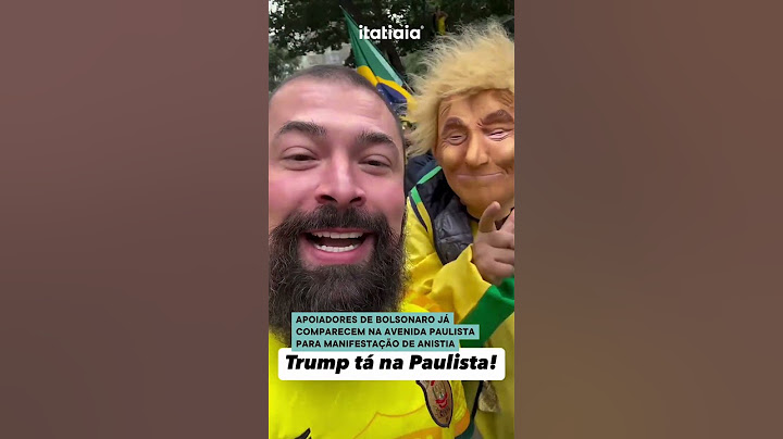 APOIADORES JÁ SE REÚNEM NA AVENIDA PAULISTA PARA ACOMPANHAR MANIFESTAÇÃO DE BOLSONARO