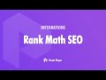 Add SEO Optimizations To Your Videos With Rank Math