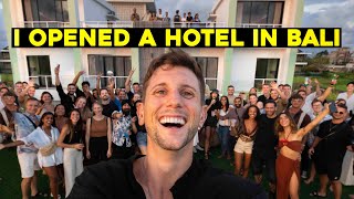 I OPENED MY BALI HOTEL in ONLY 30 days! (Lost Creator House)