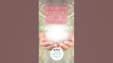 I AM A MONEY MAGNET ~ Sleep Programming Affirmations For Abundance And Wealth #shorts