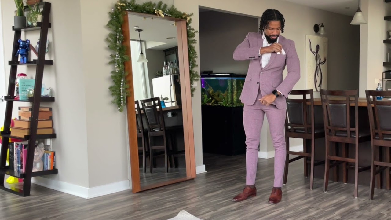 Asos Review : Wedding super skinny suit jacket in crosshatch in wine twist.