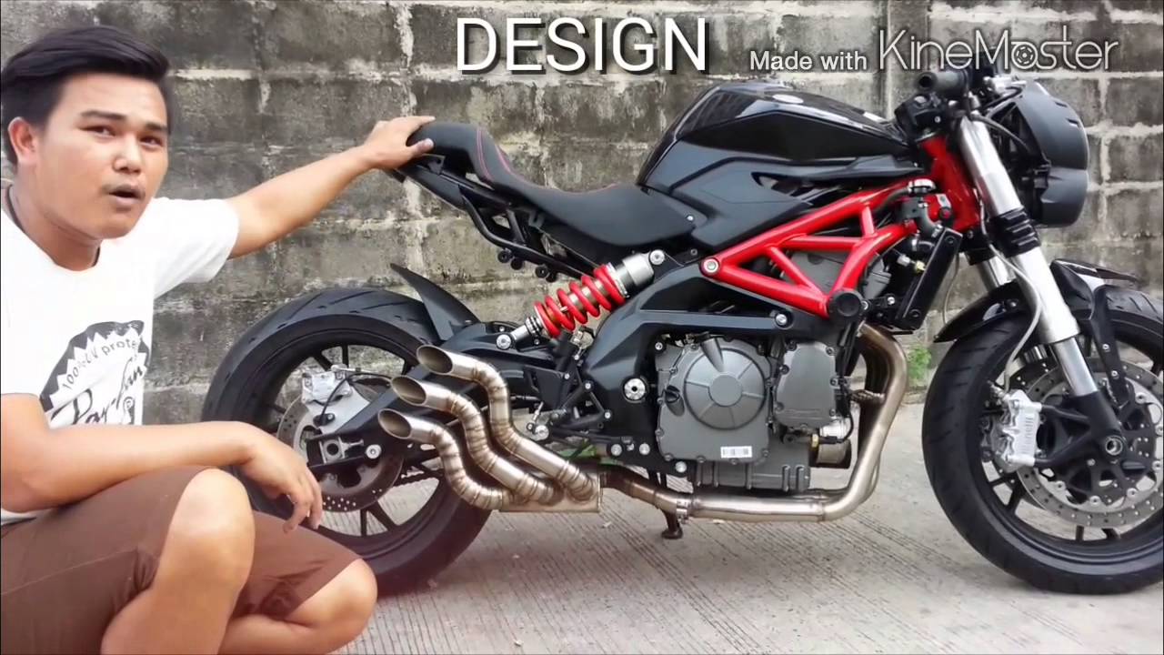 BENELLI bn600 custom change body in 4 hours  YouTube