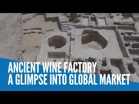 Ancient wine factory a glimpse into global market