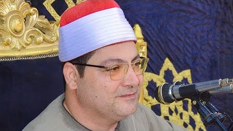 لحظة علمه بخبر إذاعة أول أمسيه إذاعيه لفخر قراء الجيل فضيلة القارئ الشيخ / محمد فاروق أبو الخير