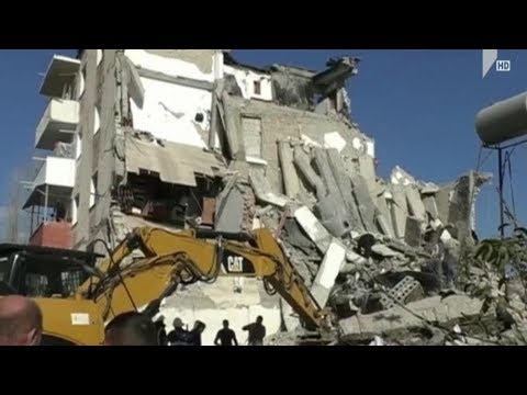 მიწისძვრა და მსხვერპლი ალბანეთში