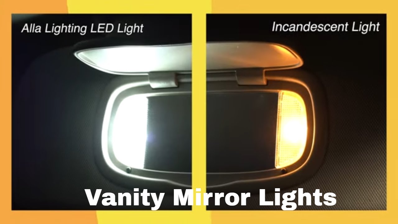 How to Replace | Change Chrysler Pacifica Vanity Mirror Lights Bulbs?
