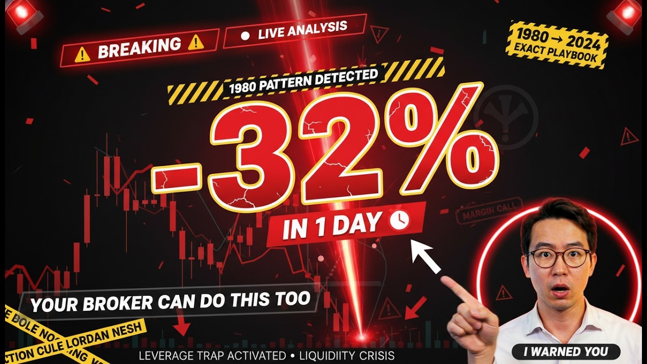 Silver Crashed 32% in ONE DAY - The 1980 Playbook Just Repeated (And Nobody Saw It Coming)