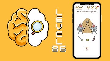 Why do guards have big beards? Brain Find Answers Level 86