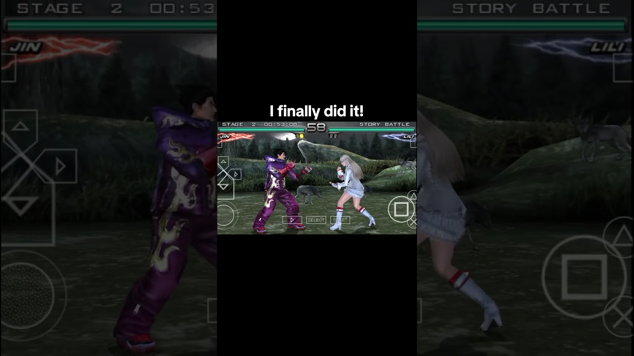 I finally did Jin's Savage Blade Combo! 