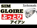 【ぶっ飛び テーラーメイド SIM グローレ アイアン】トラックマン計測~Taylormade SIM GLORE Iron Review with Trackman Data~