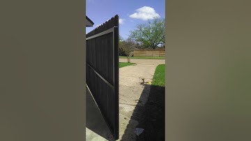 LiftMaster LA400 Swing Arm Gate Installation