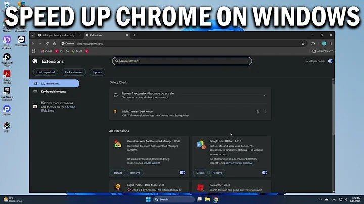 How To Speed up, optimize make Chrome run faster on Windows 11 or 10 - Easy Fix