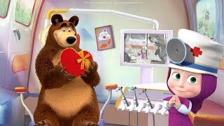 Masha and the Bear: Free Dentist Games for Kids || खिलौने | おもちゃ| Игрушки| ألعاب | Girls games |🥰❤❤😍 screenshot 2