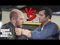 GTA V: MICHAEL VS SIMEON - BRUTAL FIGHT