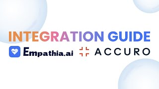 The Most Advanced AI Scribe Integration for Accuro® | Empathia AI Full Demo
