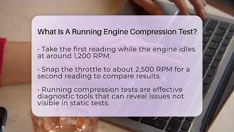 What Is A Running Engine Compression Test? - Talking Tech Trends