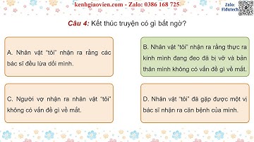 Giáo án PPT dạy thêm Bài 4: Cái kính | GA điện tử dạy thêm Ngữ văn 8 Cánh diều