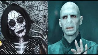 VOLDEMORT - DEADMAN - CLOWN - 3D Makeup Tutorial - Halloween Makeup