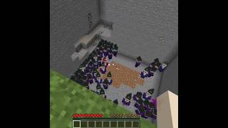 Yanlışlıkla bir cadıya vurdum. #keşfet #shorts #trending #gaming #minecraft #viral #mincraftmemes