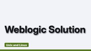 weblogic 12c node manager inactive