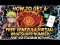 IT ACTUALLY WORKS! 😱 FREE Venezuela WhatsApp Number via Telegram Bot 🇻🇪✨