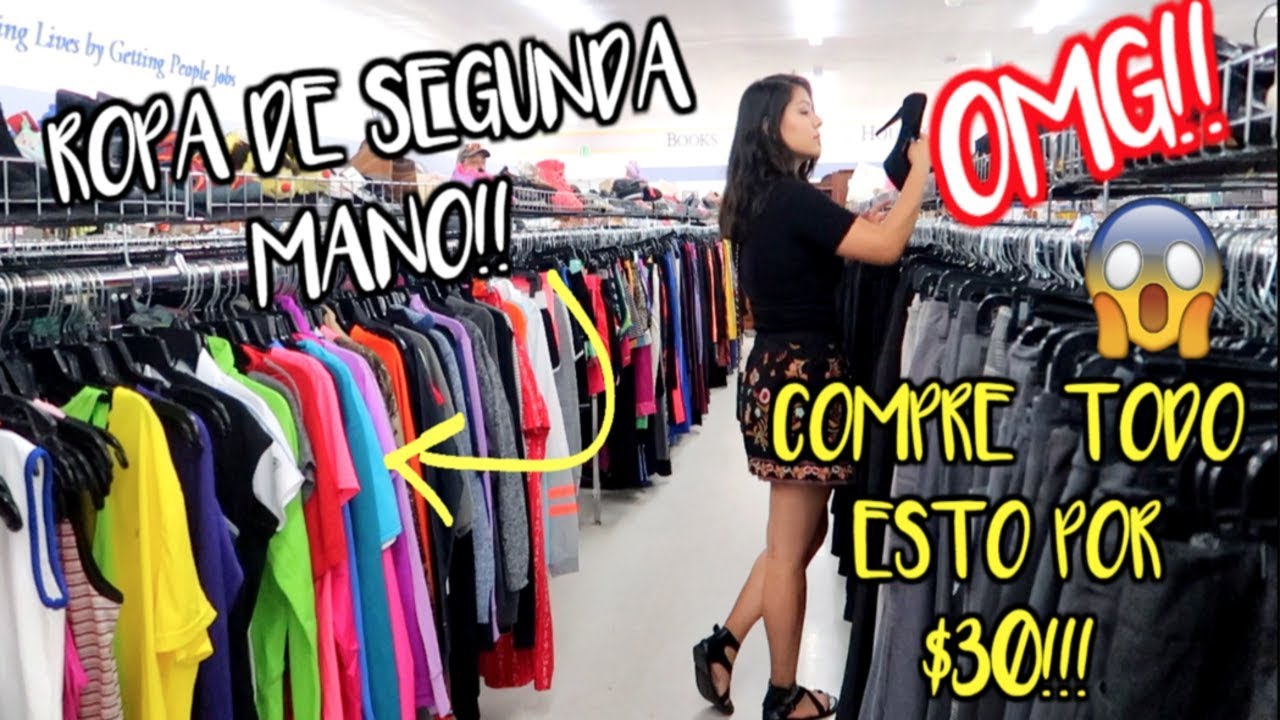 UN OUTFIT ENTERO DE SEGUNDA MANO POR $30! ESTO ENCONTRE..| ROPA BARATA  REGRESOACLASES - YouTube