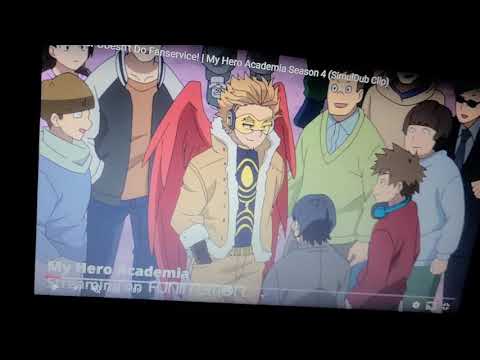 Endeavor Dosent Do Fan Service My Hero Academia Season 4 Clip Youtube