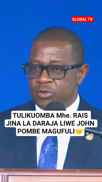 TULIKUOMBA MHE. RAIS JINA LA DARAJA LIWE JOHN POMBE MAGUFULI🤝 #busisi #magufuli #daraja