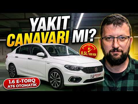 2016 Fiat Egea 1.6 E-Torq Lounge Otomatik İnceleme | Alınır mı? Yakıt Tüketimi ve Yorumlar