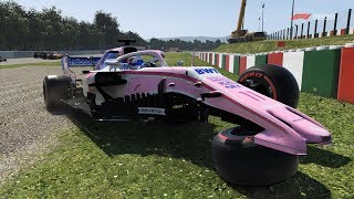 F1 2019 - Crash Compilation #7 (PC HD) [1080p60FPS]