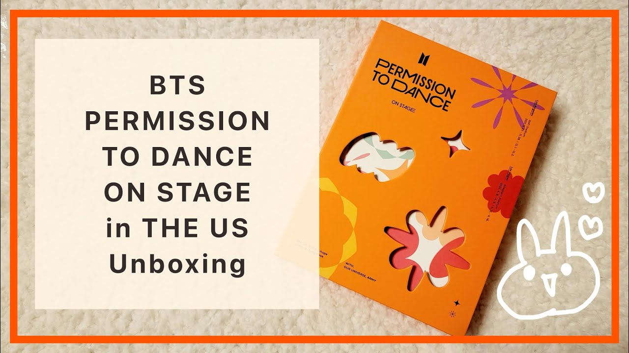 BTS / 開封動画】PERMISSION TO DANCE ON STAGE in THE US