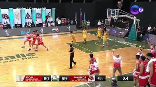 Jb Bahio Delivers The San Beda Game Winner Over San Sebastian
