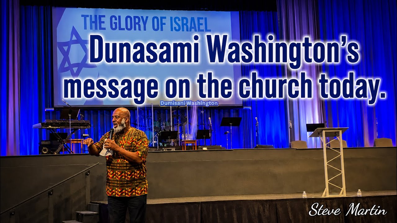 “Blacks understanding the importance of Israel” - Dunasami Washington, Glory of Israel conference
