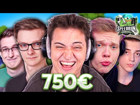 BEST OF MINECRAFT peepoSprint 750€ SPEEDRUN TURNIER mit @CastCrafter @nooreax @Chaosflo44 @Wichtiger