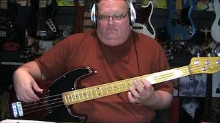 Electric light orchestra evil woman bass cover with notes & tab